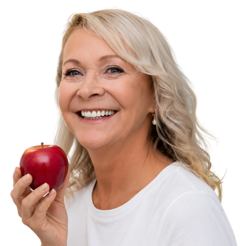 Пацієнтка Smile Centrum Stomatologie з прекрасною посмішкою